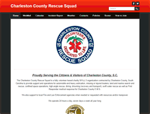 Tablet Screenshot of charlestonrescue.com